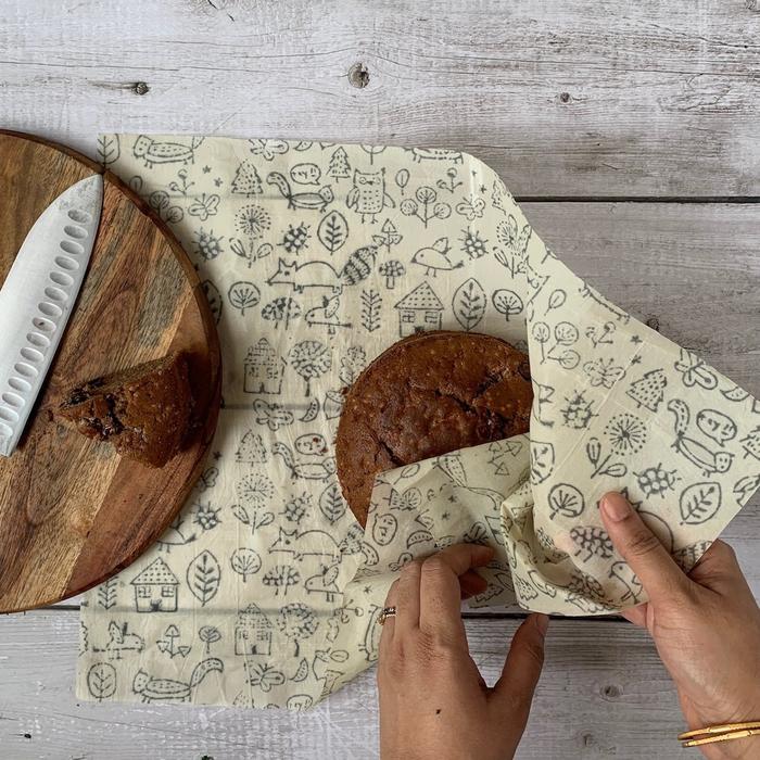 reusable food wrap by urban creative available to shop on brown living India